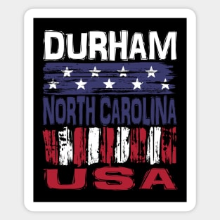 Durham North Carolina USA T-Shirt Sticker